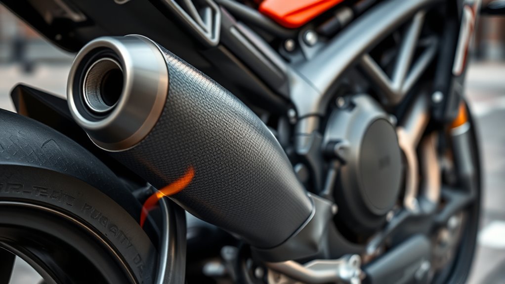 ducati exhaust heat protection