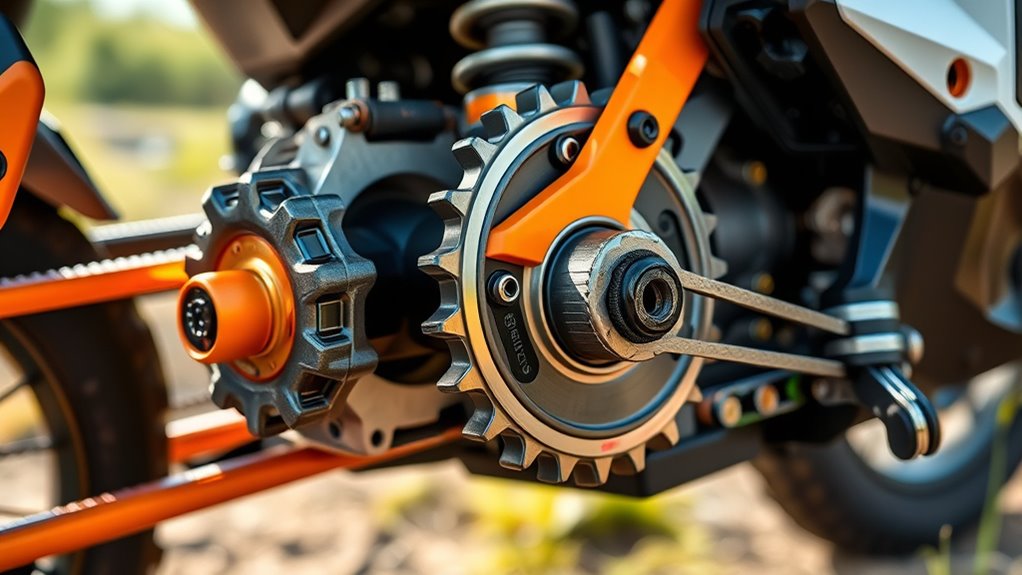 electric drivetrain enhances terrain handling