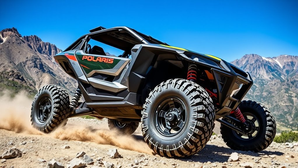 electric power rugged suspension