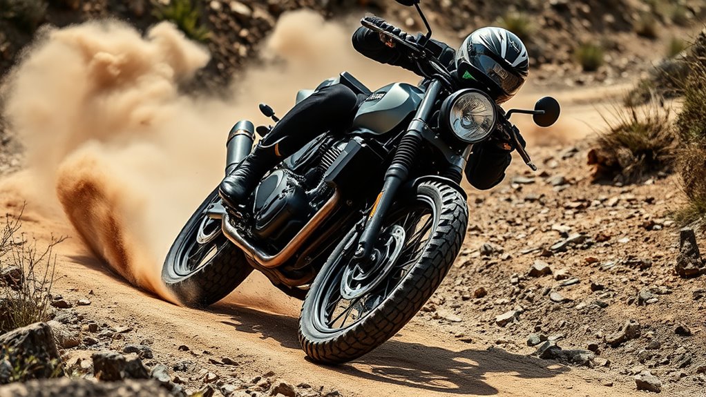 flexible frames improve off road stability