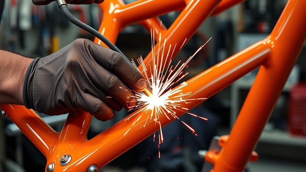 frame construction riveting vs welding