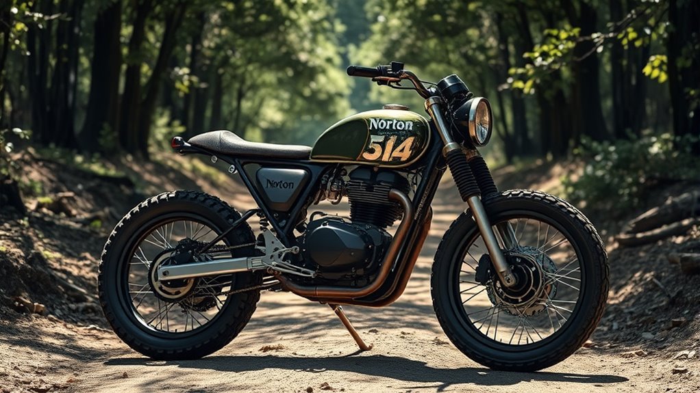 heritage inspired vintage motorcycle design