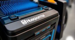 husqvarna battery cooling methods