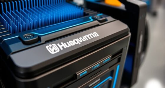 husqvarna battery cooling methods