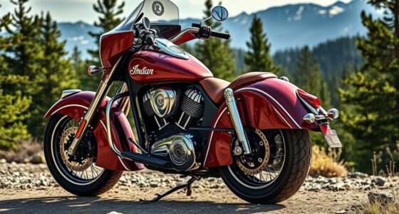 indian motorcycle suspension technology