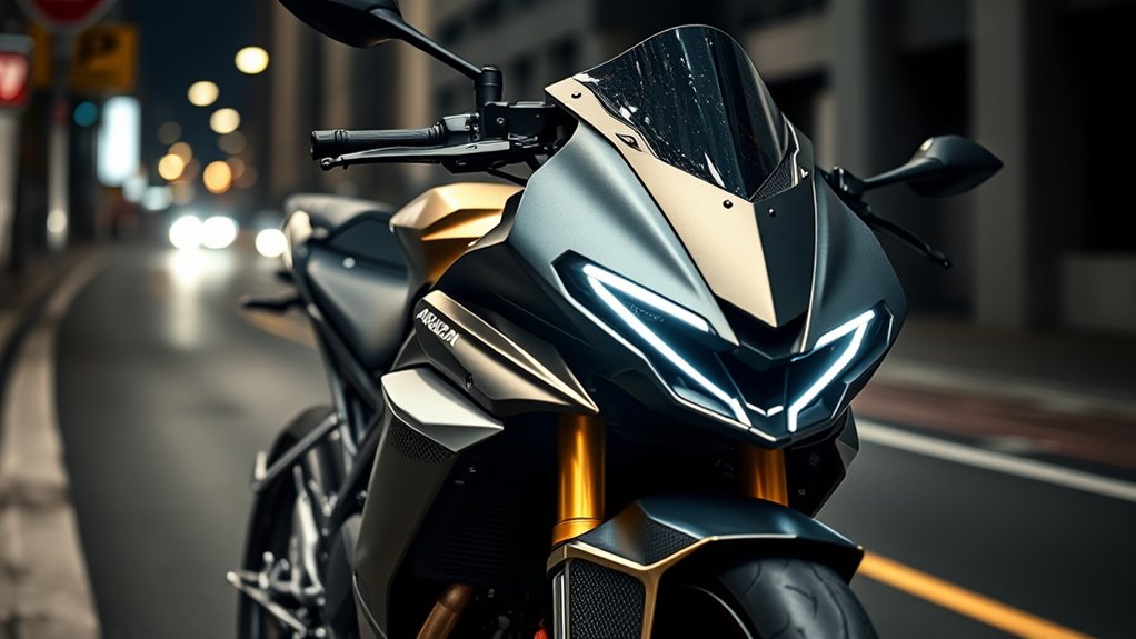 innovative artistic motorcycle design