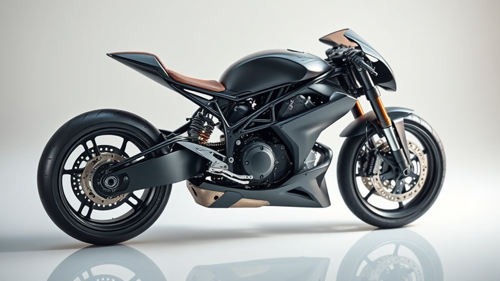 innovative future motorcycle chassis