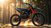key features of dirt bikes