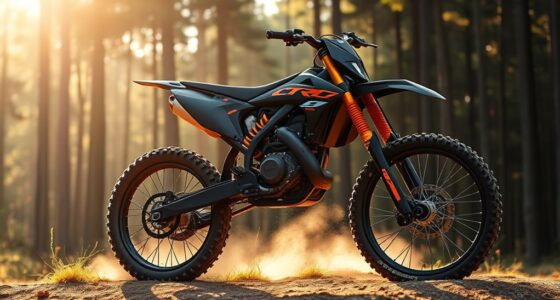 key features of dirt bikes