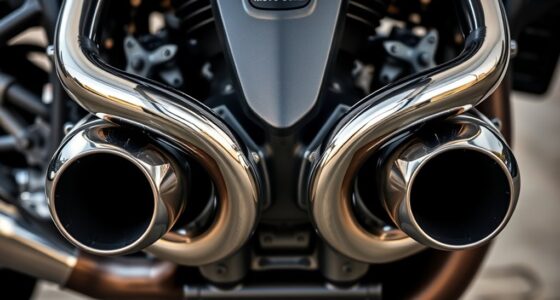 moto guzzi s exhaust design