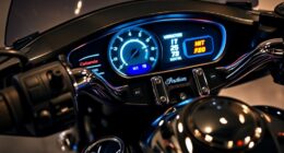 motorcycle rider feedback system