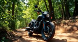 off road scout motorcycle