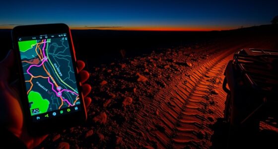 offroad navigation map system