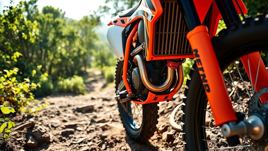 optimize bike suspension and carburetor