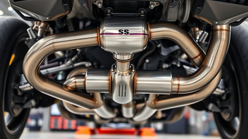 optimized exhaust flow design