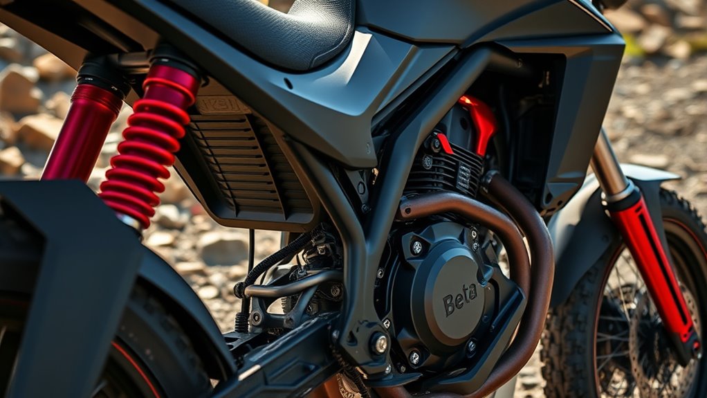 optimized suspension and braking