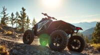 polaris combines bike utv