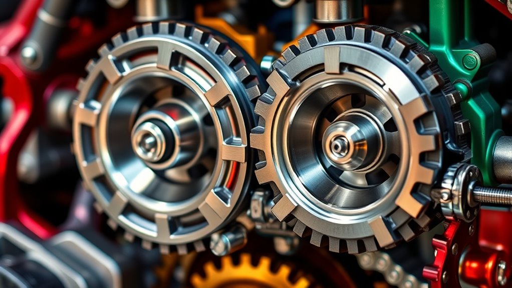 precise ignition and valve timing