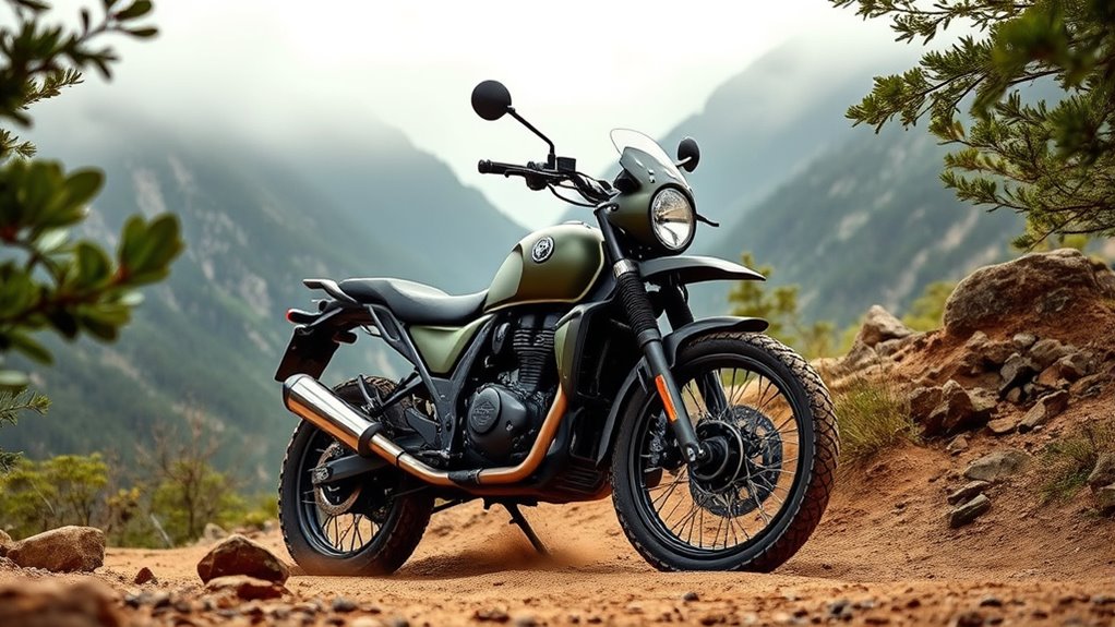 royal enfield himalayan adventure bike