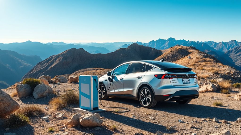 solar powered remote ev charging