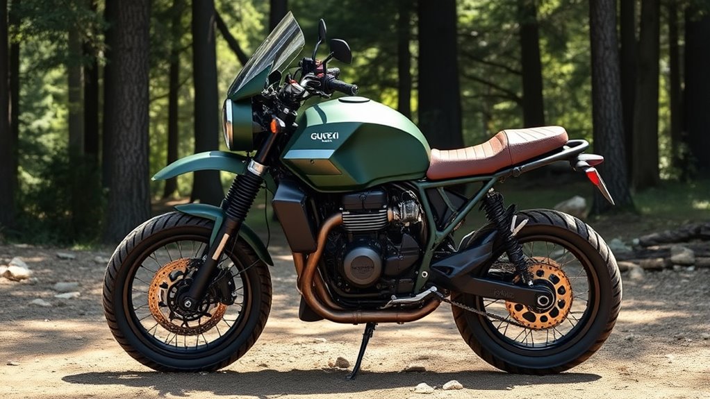 trail focused moto guzzi customization