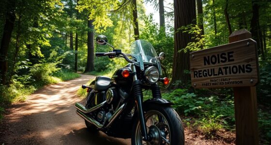 trail riding noise rules