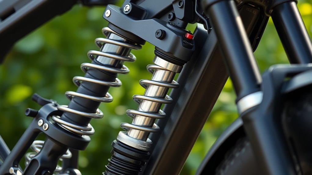 triumph s trail suspension development