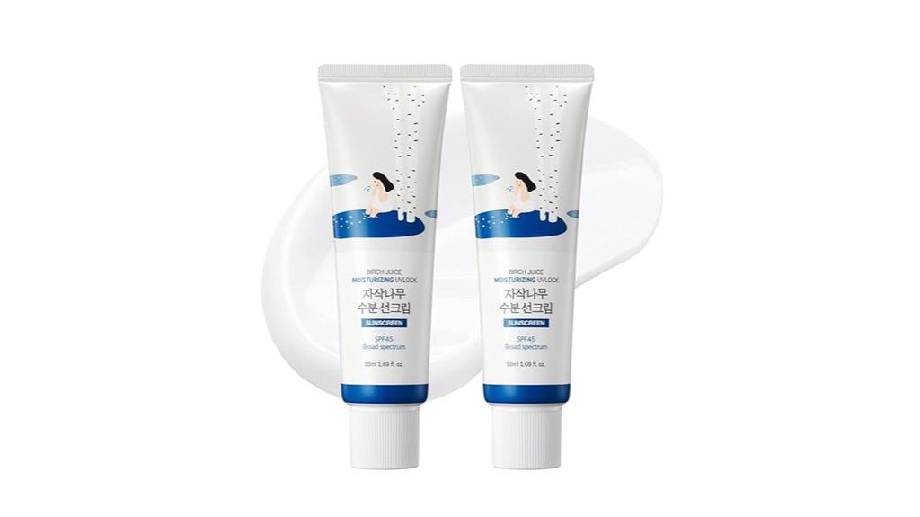 birch juice spf two pack