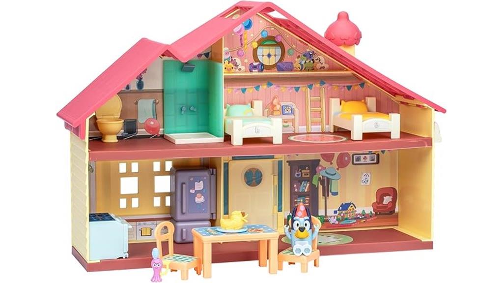 bluey playset with figure