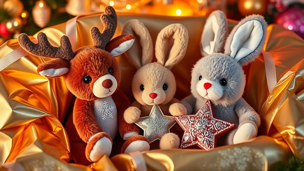 choosing age appropriate holiday plush