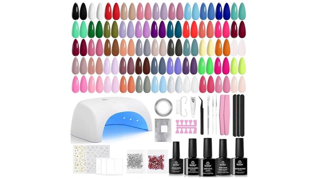 complete 80 piece nail kit