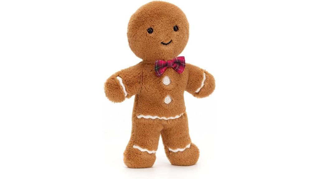 gingerbread fred christmas plush