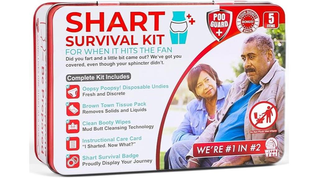 humorous emergency fart kit