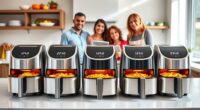 large family friendly air fryers