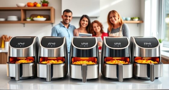 large family friendly air fryers