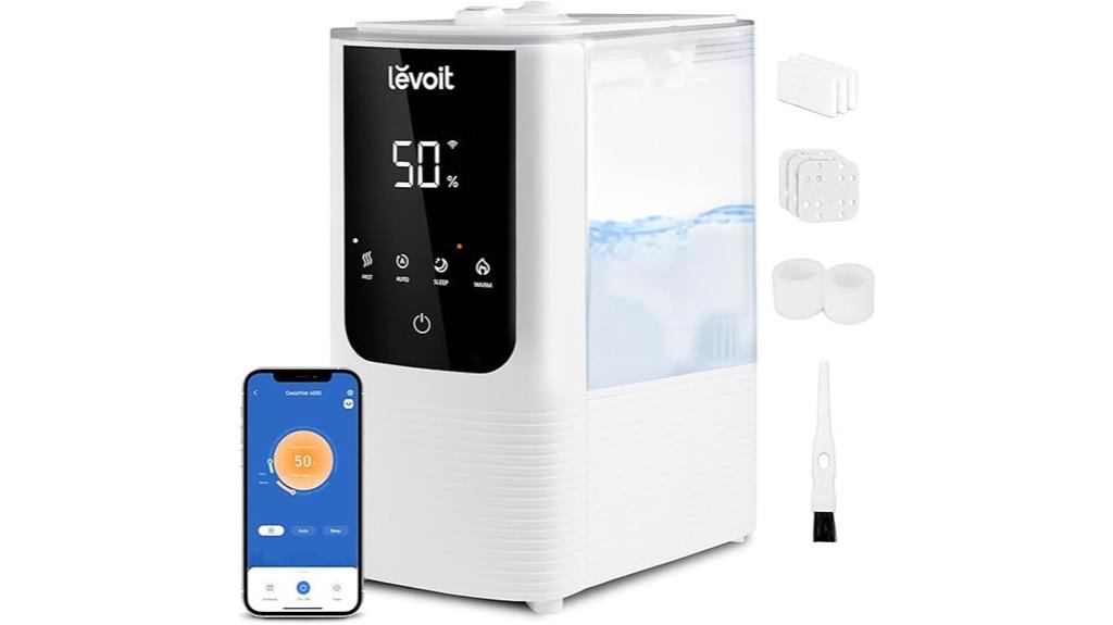 large room humidifier with auto humidity