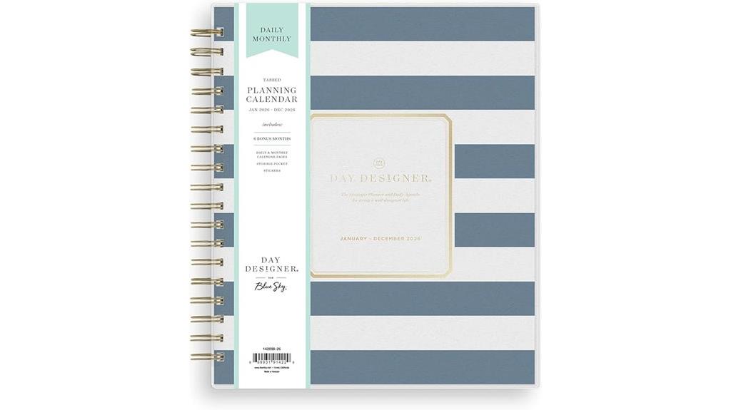 stylish 2026 daily organizer