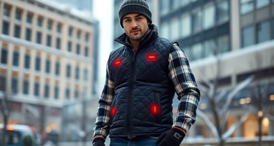 top men s heated winter vests