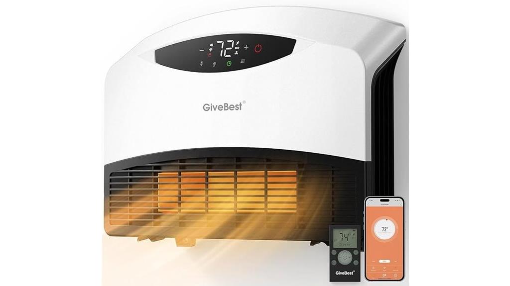 wifi remote wall heater