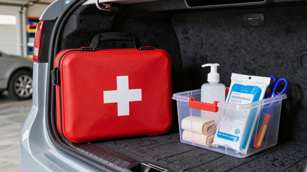accessible first aid storage