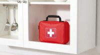 accessible first aid storage location