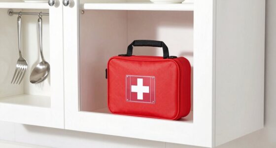 accessible first aid storage location