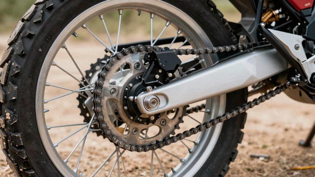 adjust sprockets for speed