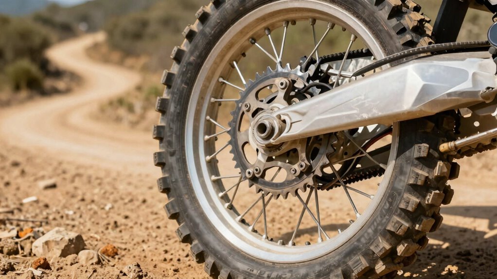 adjust sprockets for terrain