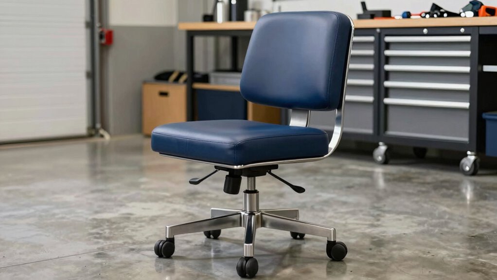 adjustable comfortable work seat