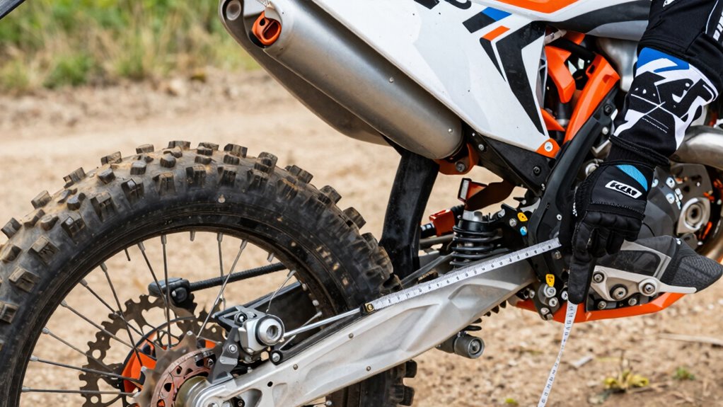 adjusting suspension sag accurately