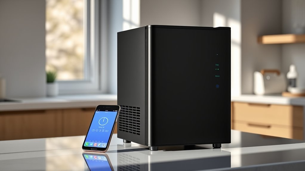 app controlled refrigerator considerations