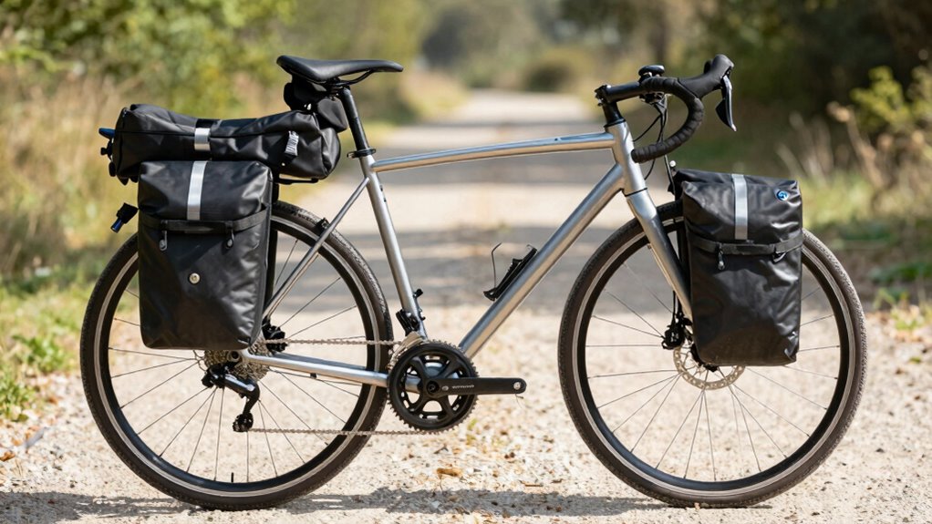 balance luggage evenly side to side