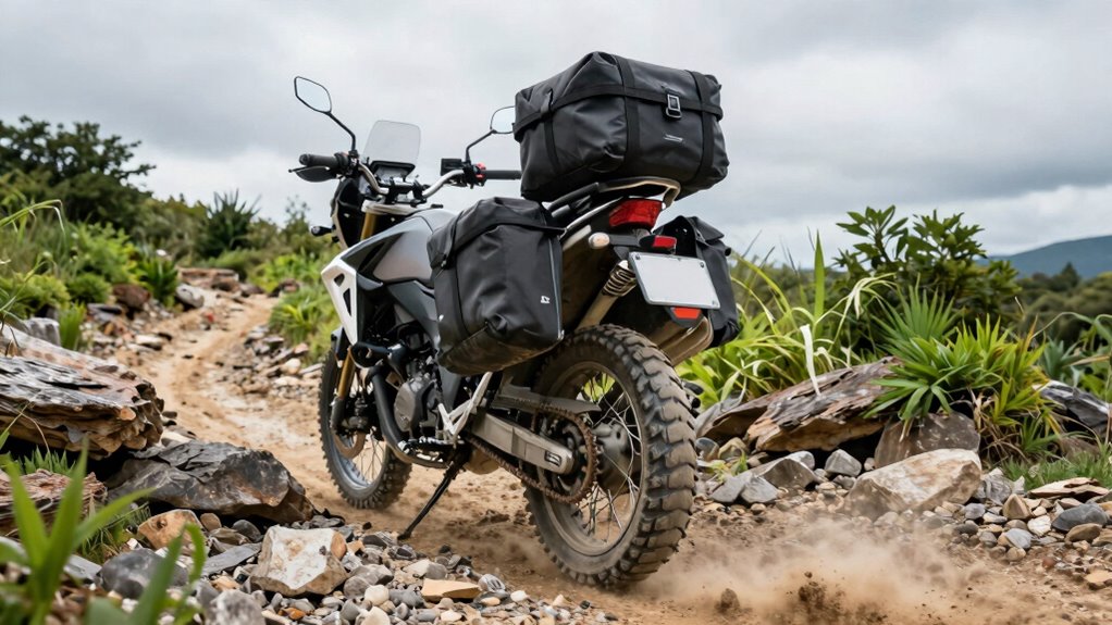 balanced gear for rough trails