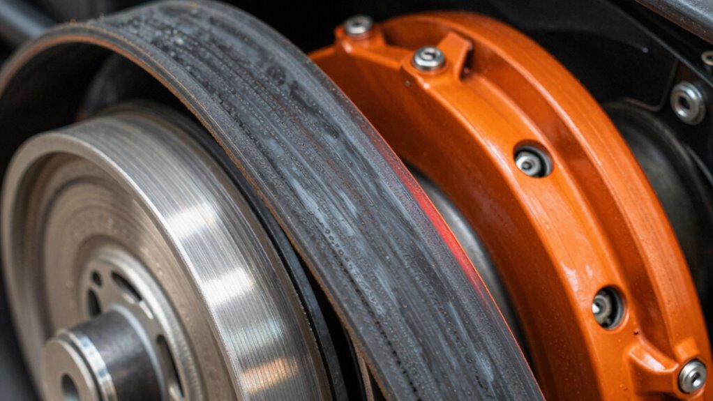 belt slip and cooling issues